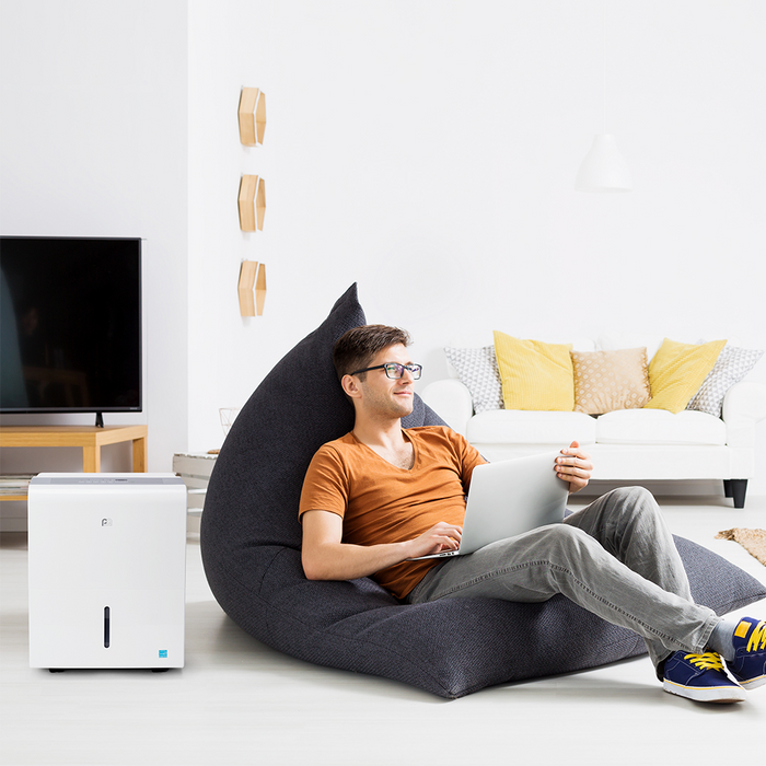 Perfect Aire 22-Pint ENERGY STAR Dehumidifier With Continuous Drainage, Ultra-Quiet Operation - Ideal for Small Rooms & Basements