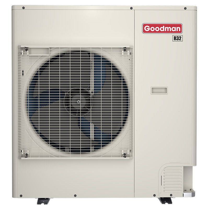 Goodman 3 Ton Up to 19 SEER2 Variable-Speed Inverter Side Discharge AC Condenser, R32