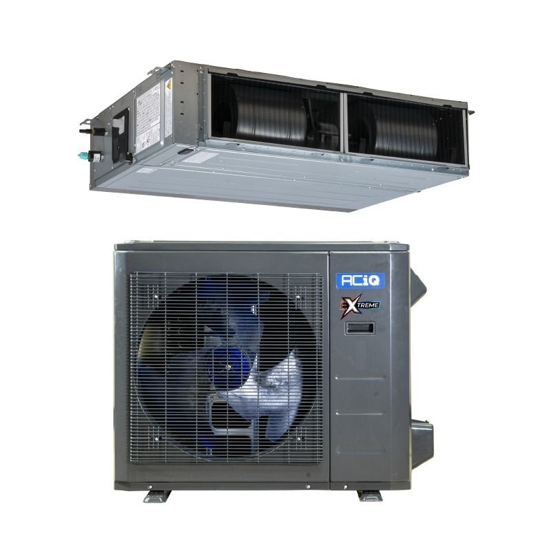 ACIQ 2.5 Ton 16.3 SEER2 High Efficiency Heat Pump Split System - R454B Inverter - Ceiling-Mounted | Extreme Series