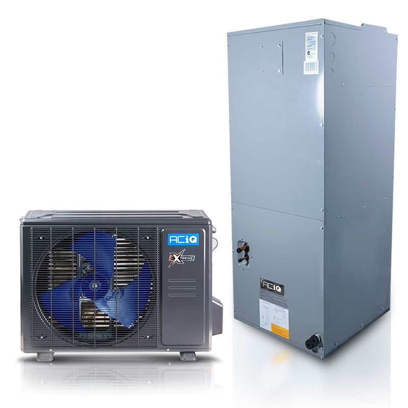 ACIQ Extreme Series 1.5 Ton 19 SEER2 High Efficiency Heat Pump Split System - R454B Inverter - Multi-Positional