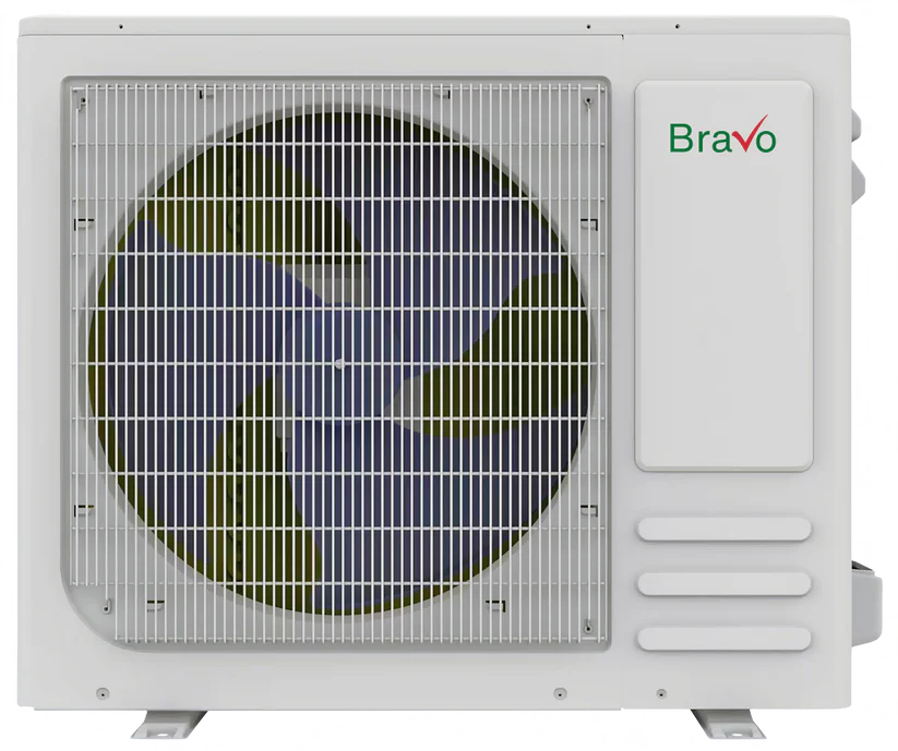 Bravo air conditioning unit on a white background