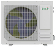 Bravo air conditioning unit on a white background