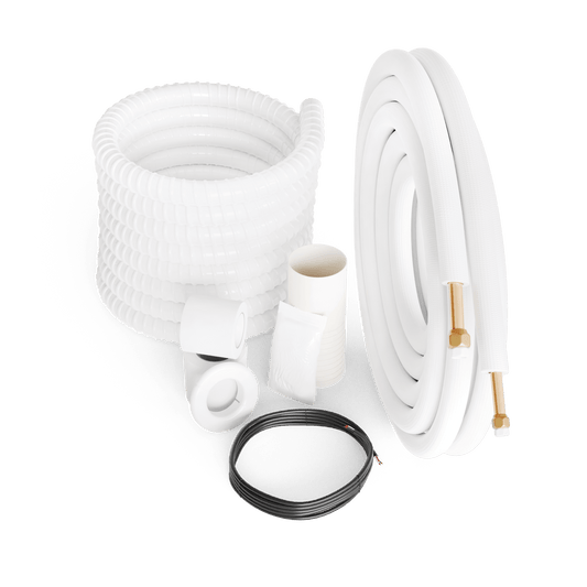 Mini Split Diffuser Ac 19,000 BTU 2 Zone 12k+12k with Installation Kits, Hyper Series 21.5 SE