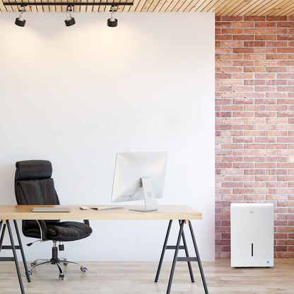 Perfect Aire 50-Pint ENERGY STAR Dehumidifier With Continuous Drainage, Ultra-Quiet Operation - Ideal for Large Rooms &amp; Basements