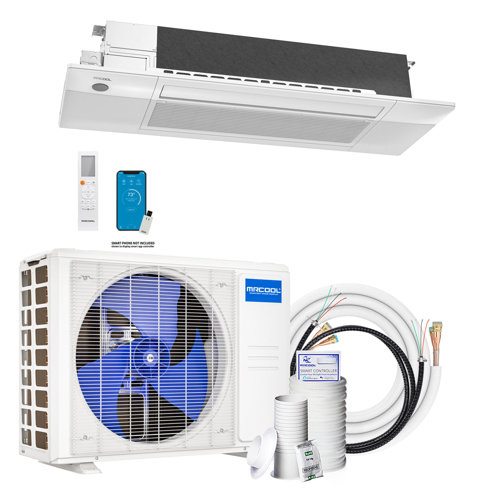 MRCOOL | MRCOOL DIY 5th Gen Hyper Heat 12K BTU Single Zone Ceiling Cassette Mini Split System 230V, with 25FT Pre-charged  Installation Kit, DIYHH-12-HP-CS-230D25-O | 

  :root {
    --hvx-golden: #0EA5A6;
    --hvx-slate: #0F172A;
    --hvx-ivory: #F8FAFC;
    --hvx