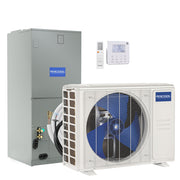 MRCOOL | MRCOOL® 24,000 BTU (2 TON) R-454B DIY Hybrid™ Central Ducted Air Handler + DIY 5th Gen Single-Zone Mini-Split Condenser Complete System (25-ft QuickConnect® Line Set) | MRCOOL® 24,000 BTU (2 TON) R-454B DIY Hybrid™ Central Ducted Air Handler + DIY 5th Gen Single-Zon