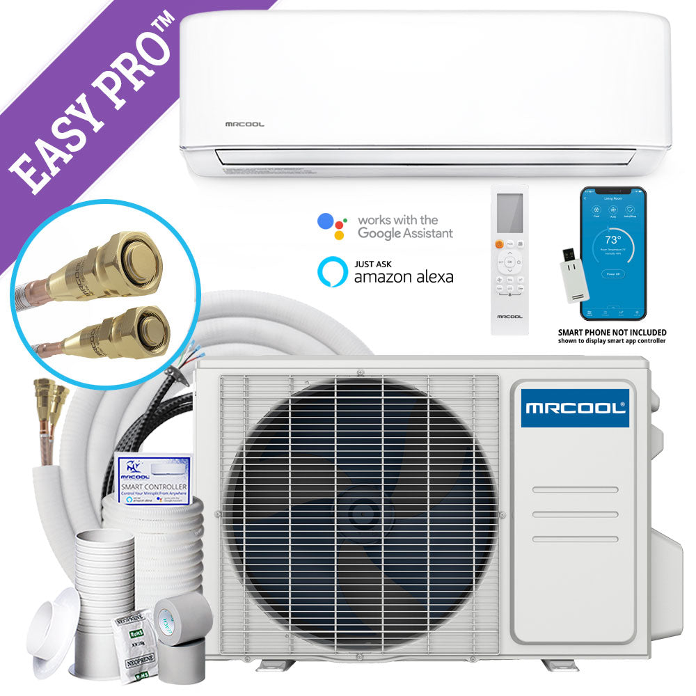 mrcool ezpro 5th gen 18k btu mini split ac & heat pump