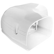 MRCOOL 12FT LineGuard 4.5 in. 16-Piece Complete Line Set Cover Kit for Ductless Mini-Split or Central System