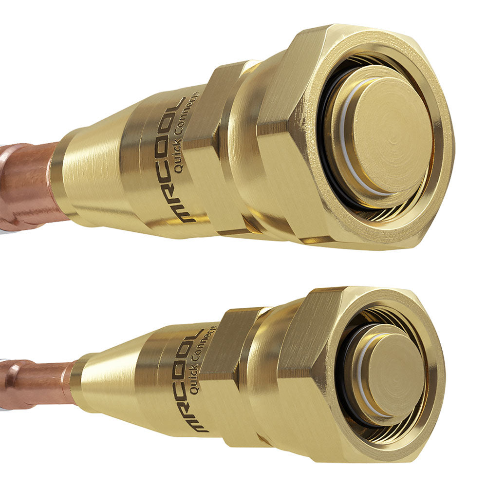 MRCOOL DIY R-410A Charged Line Set 3/8"-5/8" Mini Split Quick-Connection for DIY 24K & 36K Indoor with Connection Wires (Select Size) - South Mini Splits