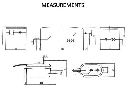 Mini Condensate Pump – 10.5 GPH for Mini-Split Air Handlers
