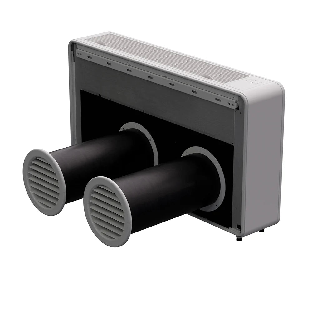 MRCOOL® Monoblock MTHP 10,000 BTU 115V Wall Mounted Heating & Cooling System – No Outdoor Unit – WiFi – R32 – MDM10115D
