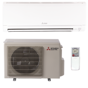 Mitsubishi Mini Split AC, R410A, 12,000 BTU, 1 Ton, 23.1 SEER Wall Mount Air Conditioner Ductless Mini Split, Heat Pump, Inverter System GS Single Zone - MSZ-GS12NA-U1 + MUZ-GS12NA-U1 - South Mini Splits