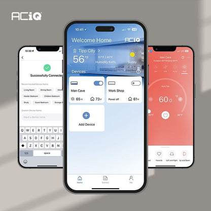 6,000 BTU ACiQ Platinum Multi Zone Air Handler w/ WiFi-R410A