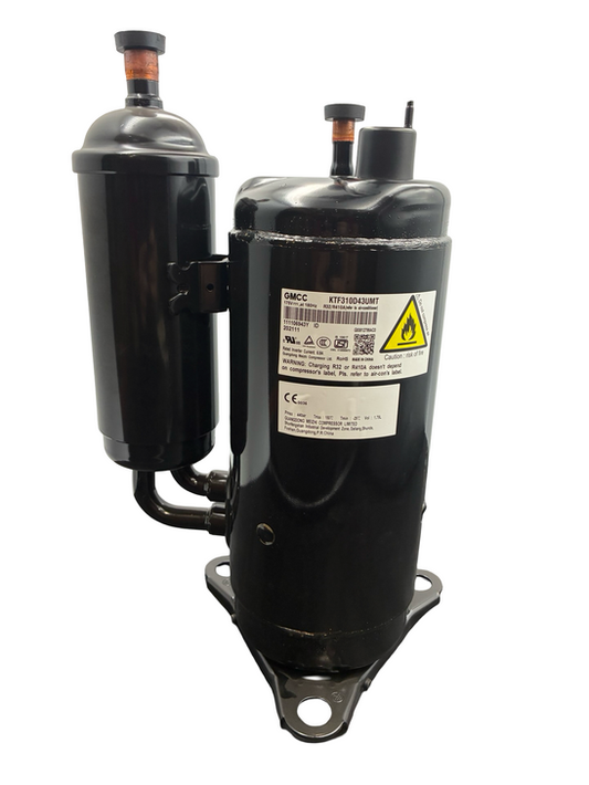 DC Inverter Rotary Compressor KTF310D43UMT 175V, at 180Hz R454B, R32, R410A | Part# 11103020000719