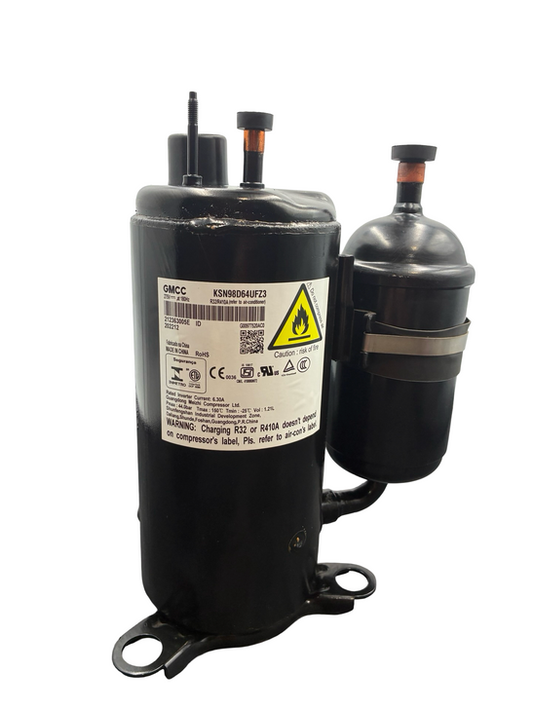 DC Inverter Rotary Compressor KSN98D64UFZ3 275V 180Hz R454B, R32, R410A | Part# 11103020006759