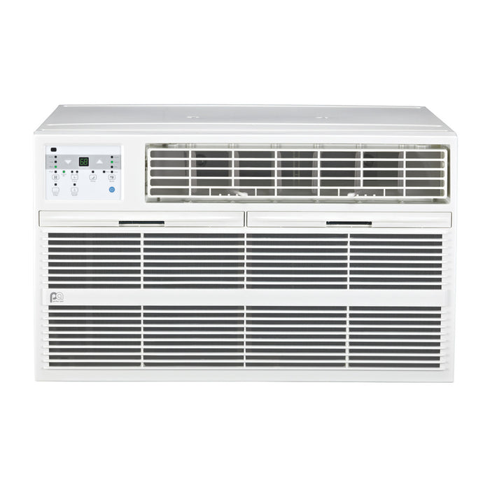 Perfect Aire 12,000 BTU 230V Through-the-Wall Air Conditioner with 10,600 BTU Electric Heater, Follow-Me Remote Control