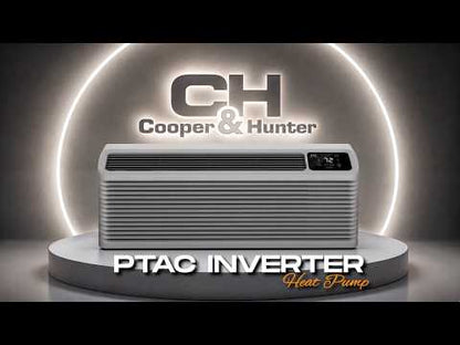 Cooper&amp;Hunter 9,000 BTU Inverter PTAC Heat Pump with WiFi, Electric Heat and Fresh Air - CH-PTI-09HP