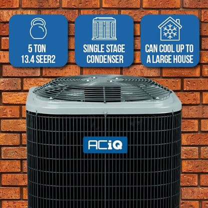 ACiQ | 5 Ton 13.4 SEER2 ACiQ Air Conditioner Split System - Multi-Positional - R454B | With tons of extra features and a great price, an ACiQ air conditioning system is the perfect choice