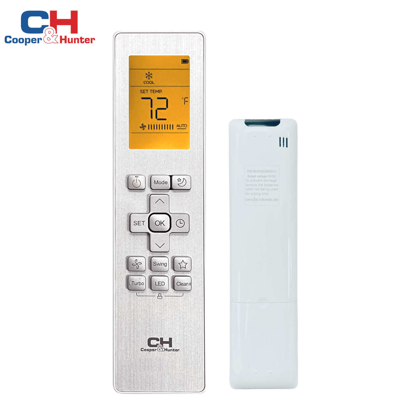 2 Zone Cooper & Hunter Olivia Midnight Series, 1.5 Ton Air Conditioner, Ductless Mini Split with 6k+6k BTU Wall Mounts, R410A,22.5 SEER 18000 BTU Heat Pump, 230V, Dual Head (2 Heads), Optional 16ft 25ft 50ft Installation Kit + WIFI Adapter - South Mini Splits