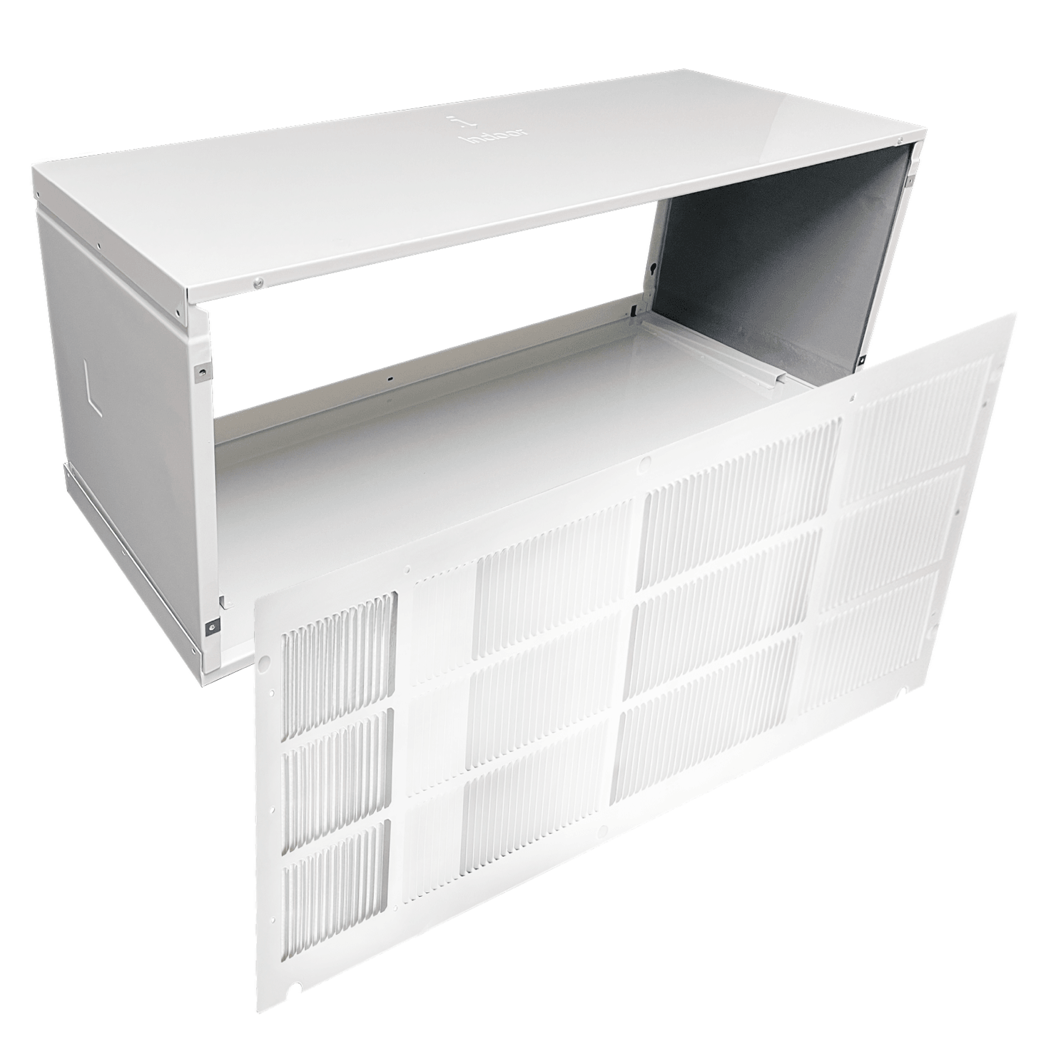 Universal PTAC Folded Metal Wall Sleeve And Exterior Grille