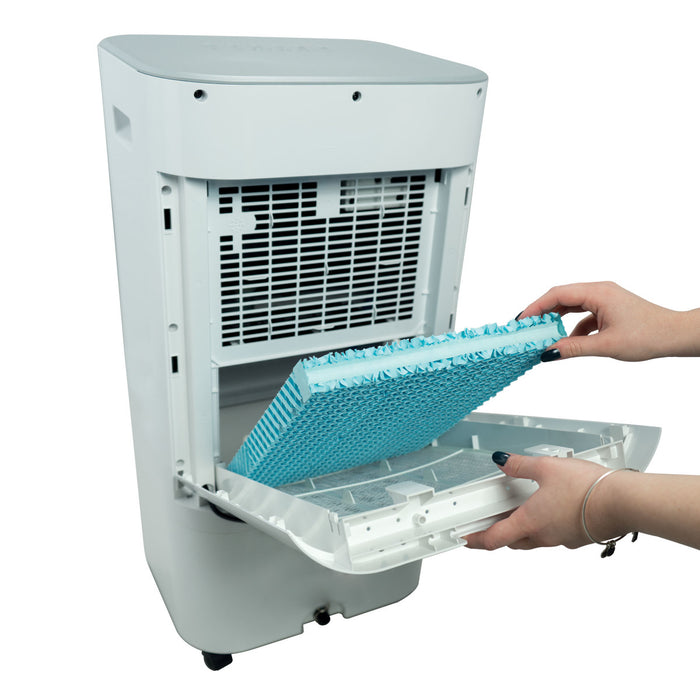 Perfect Aire 4.75 Gallon Evaporative Cooler with Remote Control and Cooling Ice Pack, 240 CFM Air Flow