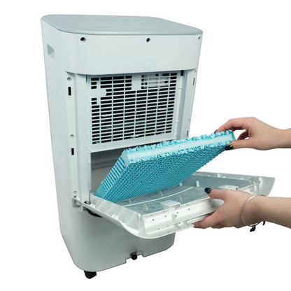 Perfect Aire 4.75 Gallon Evaporative Cooler with Remote Control and Cooling Ice Pack, 240 CFM Air Flow