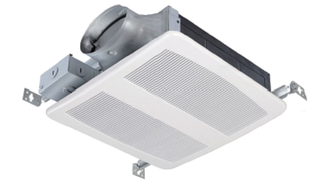 ACIQ 50-80-100 CFM 0.6 Sones ACiQ SlimLine Bathroom Exhaust Fan with Humidity Control