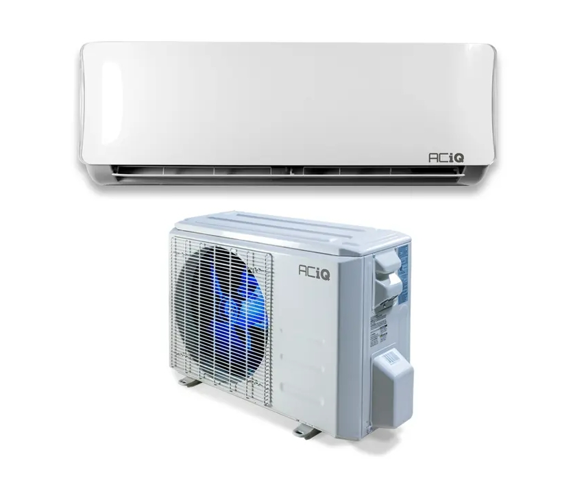 ACIQ 9,000 BTU ACIQ Standard 24.6 SEER2 Single Zone Wall Mount Mini Split Heat Pump System - R454B | 230V
