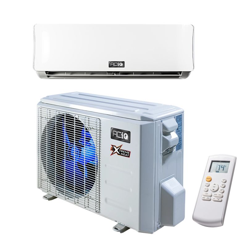 ACiQ 9,000 BTU 28.1 SEER ACiQ Extreme Series Single Zone Wall Mount Mini Split System - WiFi Enabled - R454B