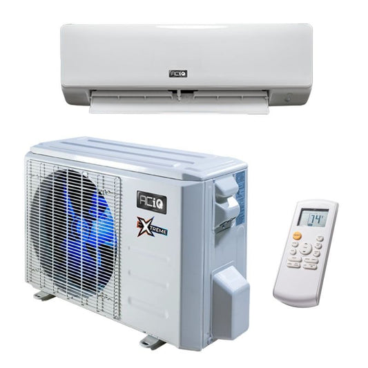 ACiQ 18,000 BTU 21.5 SEER ACiQ Extreme Series Single Zone Wall Mount Mini Split System - WiFi Enabled - R454B