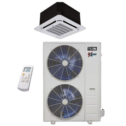 ACiQ 36,000 BTU 23 SEER ACiQ Single Zone Ceiling Cassette Mini Split System | Extreme Series