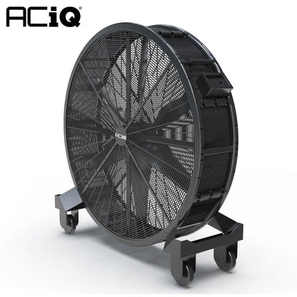ACiQ 49 Inch Industrial Mobile Drum Fan - 17000 CFM 3-Speed 110V