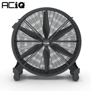 ACiQ 39 Inch Industrial Mobile Drum Fan - 10000 CFM 3-Speed 110V