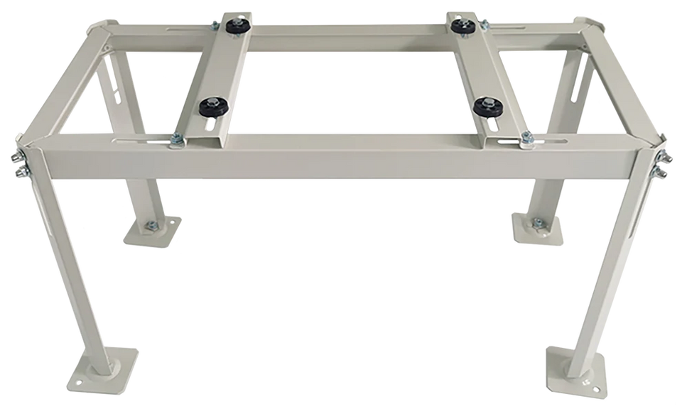 ARMBRIDGE Heavy-Duty Mini Split Ground Stand, Zinc-Coated Brackets for 9,000–36,000 BTU Units | Weatherproof Design, 330+ lbs Capacity