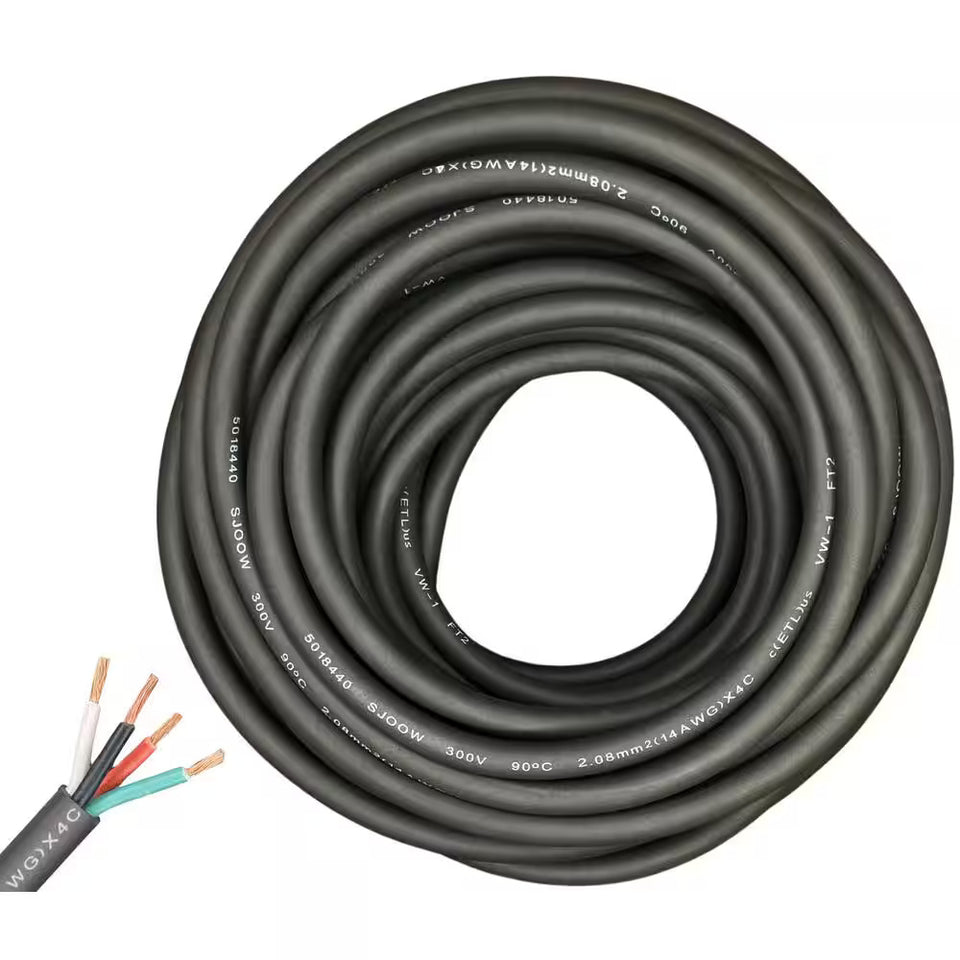 Armbridge 250-Foot 14/4 Wire Electrical Whip - AB-W14/4-250